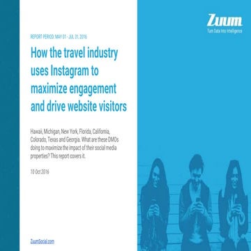 How the travel industry uses Instagram to maximize engagement and drive websi...