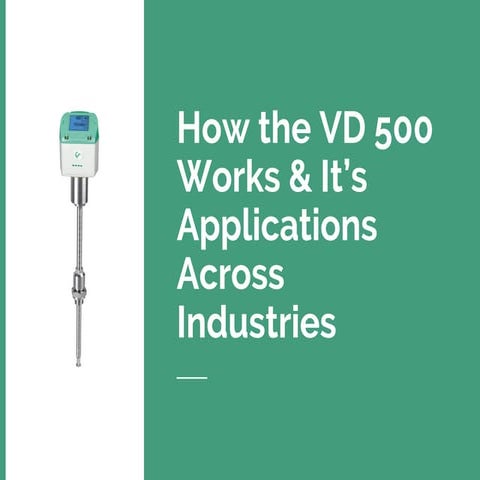 How the VD 500 Works & Applications Across Industries