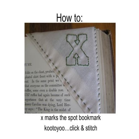How To Make a Corner Bookmark