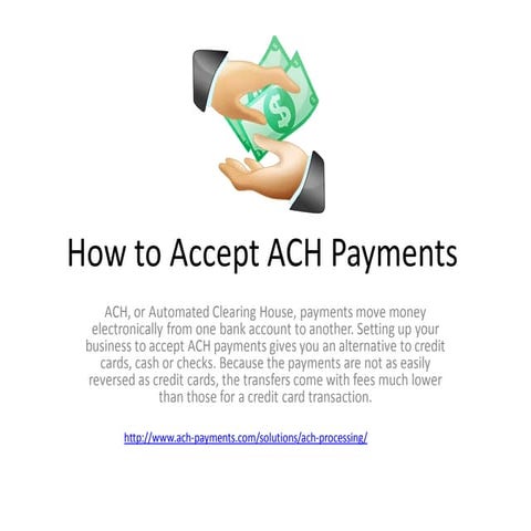 How to Accept ACH Payments