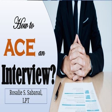 How to Ace an interview PRESENTATION FOR STUDENTS.pptx