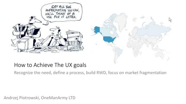 How to achieve the ux goals