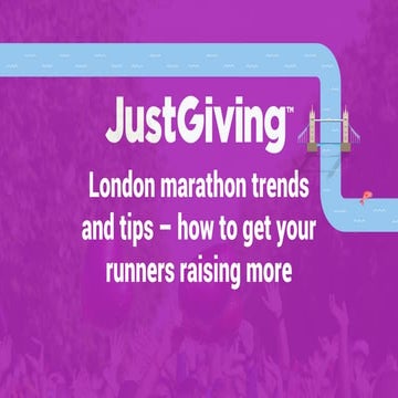 How to activate your London marathon runners