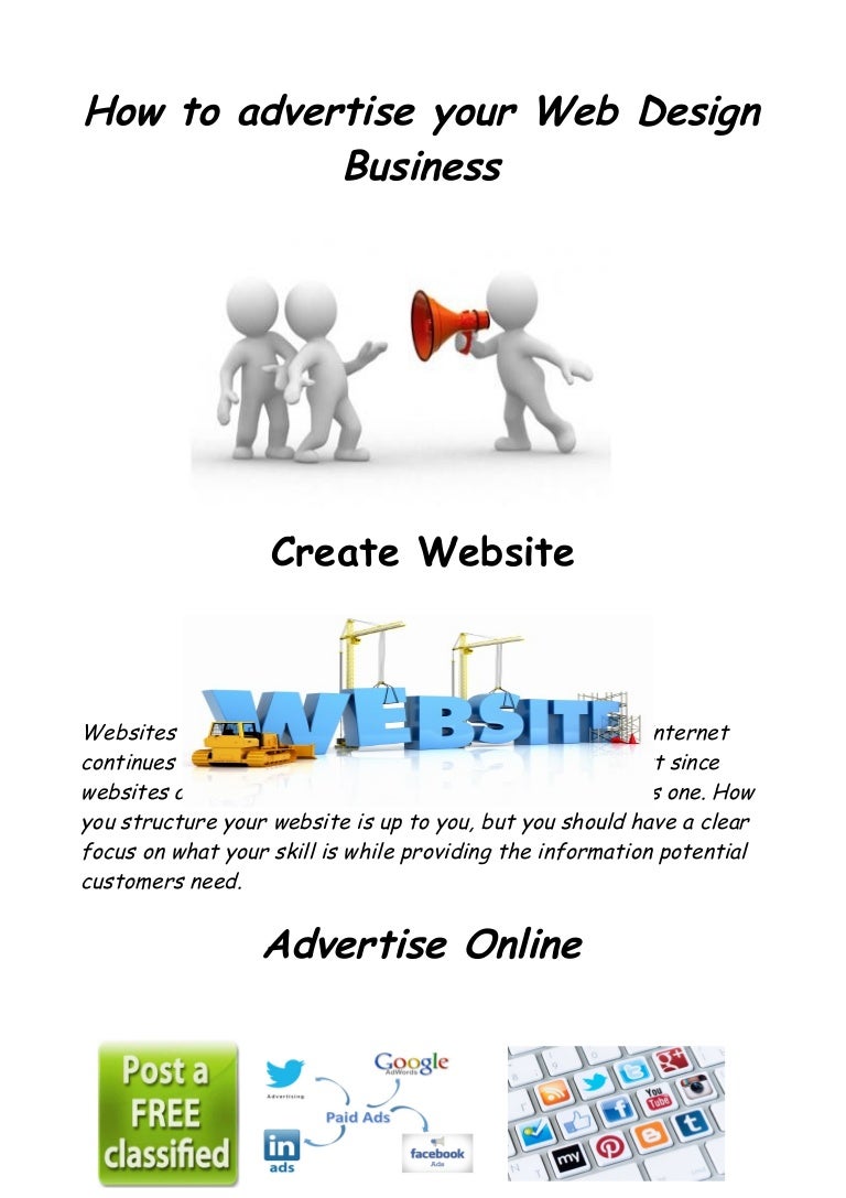 How to advertise your web design business