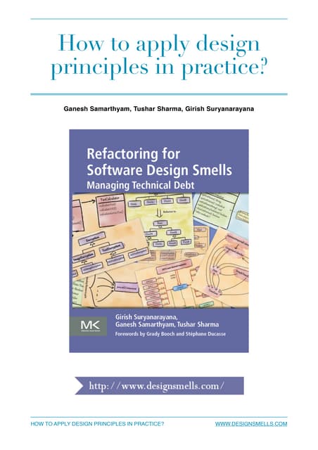 How to apply design principles in pratice