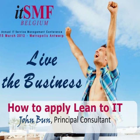 How to apply lean to it
