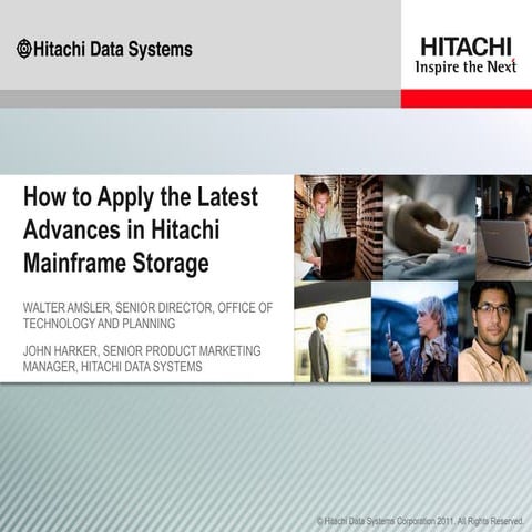 How to apply the latest advances in hitachi mainframe storage webinar