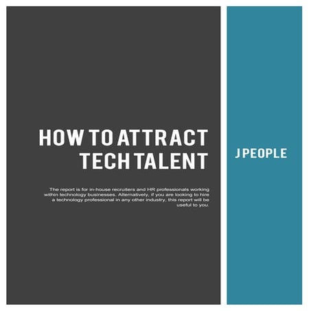 How to attract technology talent