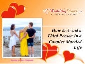 How to Avoid a Third Person in a Co...