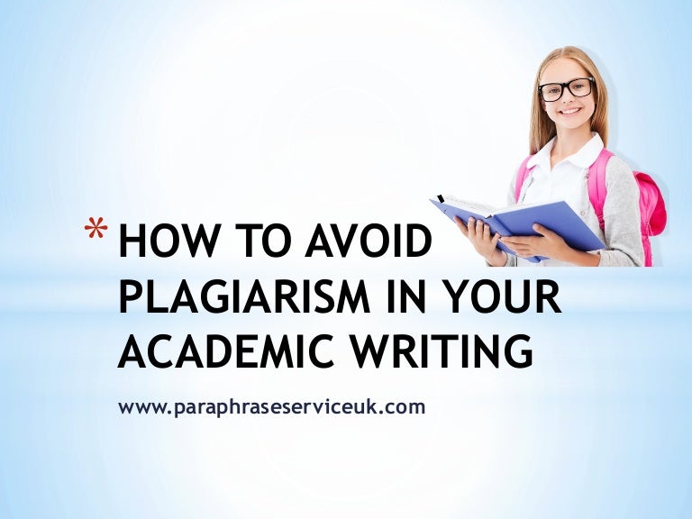 anderson avoiding plagiarism in academic writing