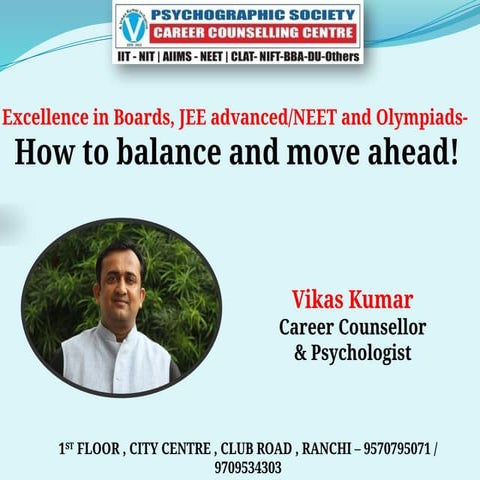 How to balance Board exam & Entrance exam