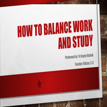 Effective Strategies for Balancing Work and Study Commitments ...