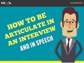 How To Be Articulate In Speech And ...