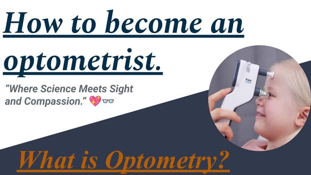 How to become an optometrist/boptom .pdf