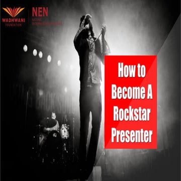 How to Become a Rockstar Presenter