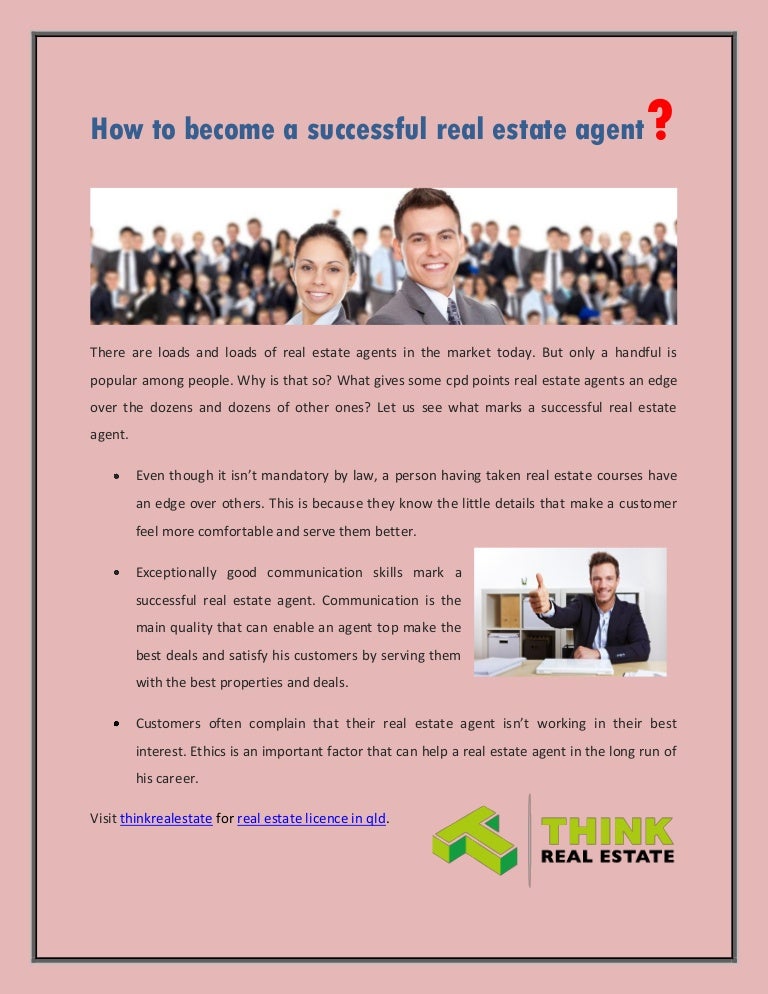 How to a successful real estate agent