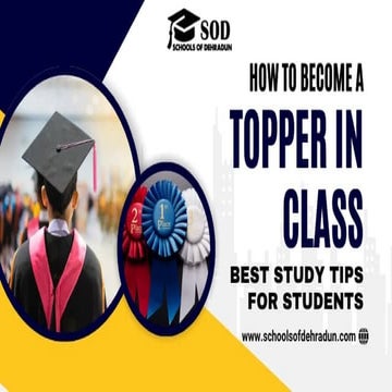 How to Become a Topper in Class Best Study Tips for Students.pptx