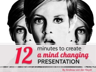 12 Minutes To Create A Mind Changing Presentation