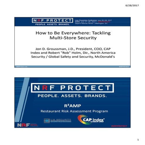 How to be everywhere tackling multi store security