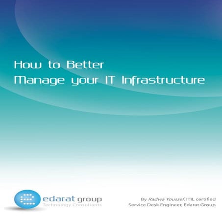 How to Better Manage Your IT Infrastructure