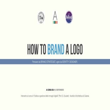 How to brand a logo