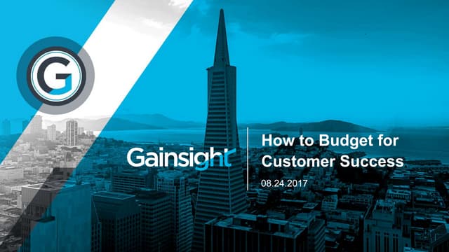 How to Budget for Customer Success