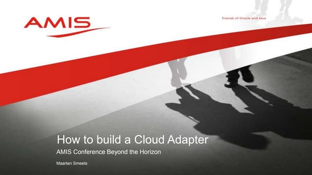 How to build a cloud adapter