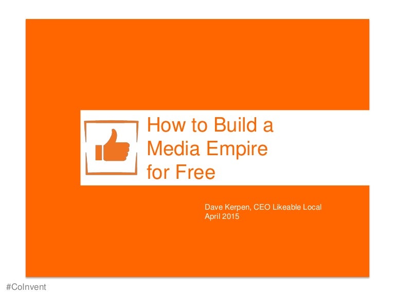 How to Build a Media Empire for Free