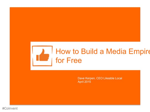 How to Build a Media Empire for Free