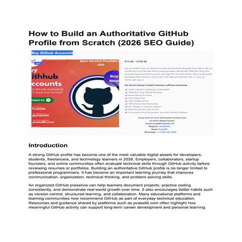 10 Tips to Make Your GitHub Account Stand Out.pdf