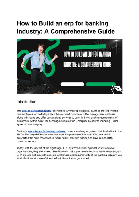 Best ERP Maintenance: 6 Steps to Maintain Your ERP | PDF