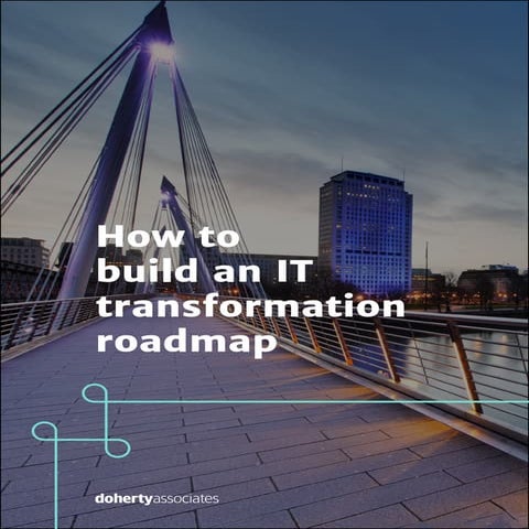 How to build an it transformation roadmap