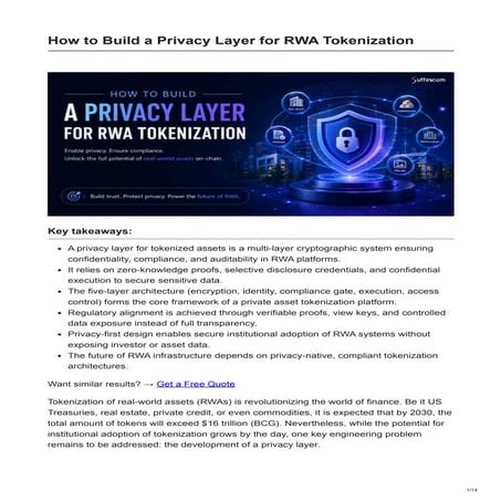 Building a Privacy Layer for Real-World Asset Tokenization ...