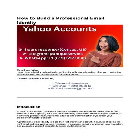 How to Build a Trusted Email Presence for Sustainable Business Growth ...