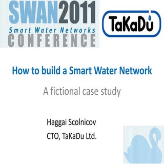 How to build a smart water network