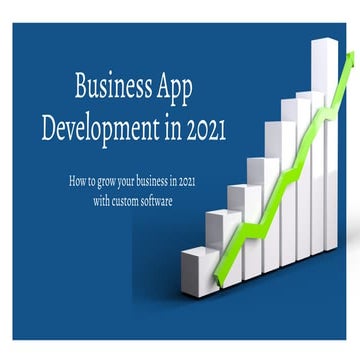 How to build business apps in 2021
