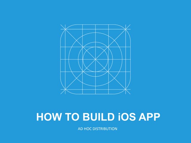 How to build ios app