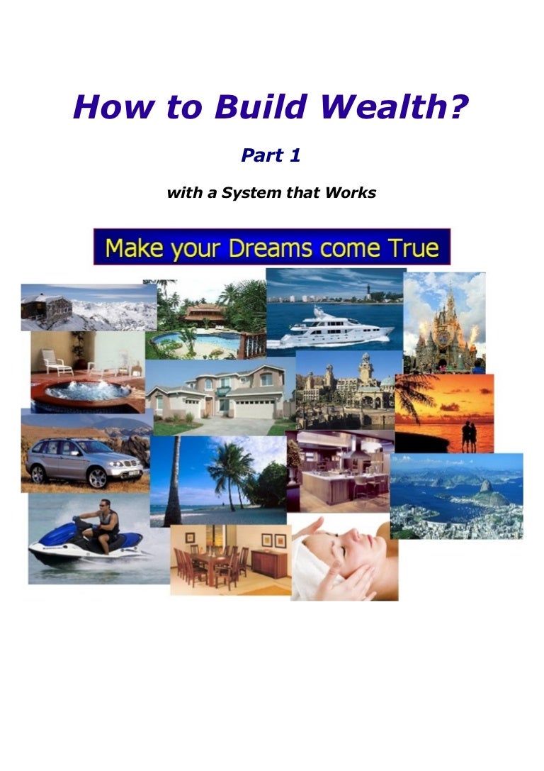 How To Build Wealth In America