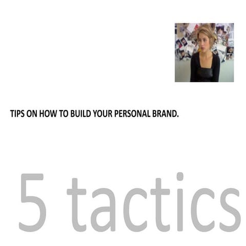 How to build your professional profile - 5 tactics