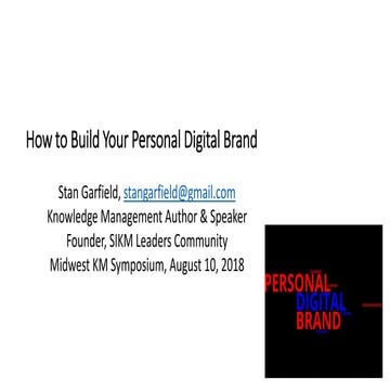 How to Build Your Personal Digital Brand