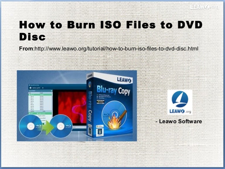 How to burn iso files to dvd disc