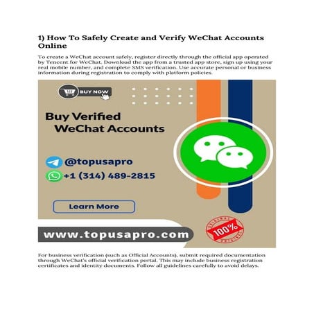 How to Buy a Verified WeChat Account Safely Online ....docx
