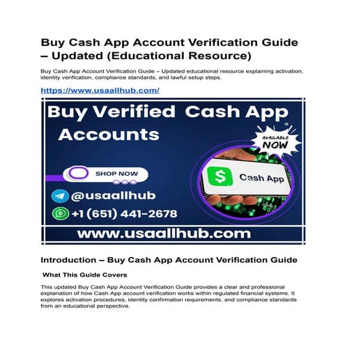 Buy Cash App Account Verification Guide – Updated.docx