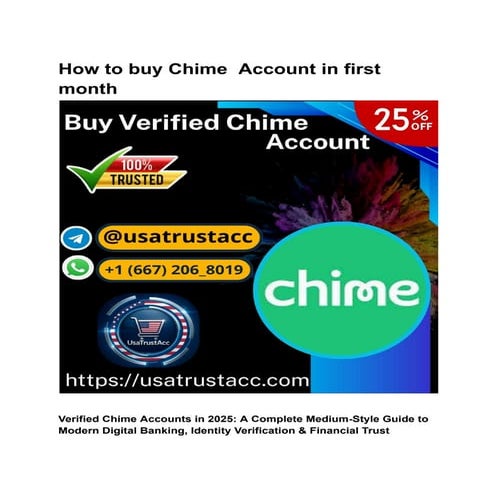 How to buy Chime  Account in first month .pdf