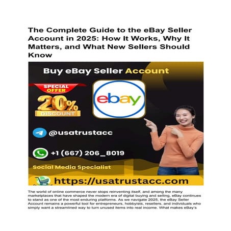 How to Buy eBay Seller Account  in first year in 2026.pdf