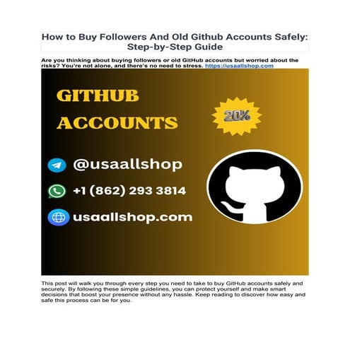 How to Buy Followers And Old Github Accounts Safely_ Step-by-Step Guide.docx