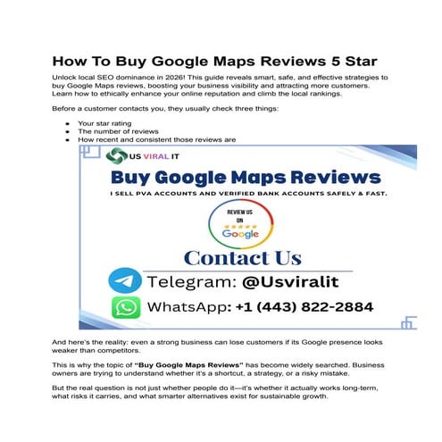 How Reviews Impact Google Maps Rankings and What Actually Moves the ...