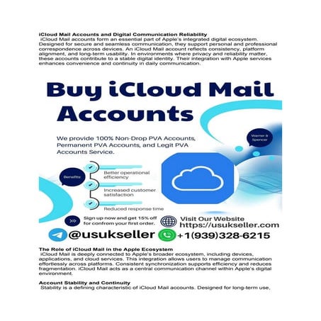 How To Buy iCloud Email Accounts In 2025.docx
