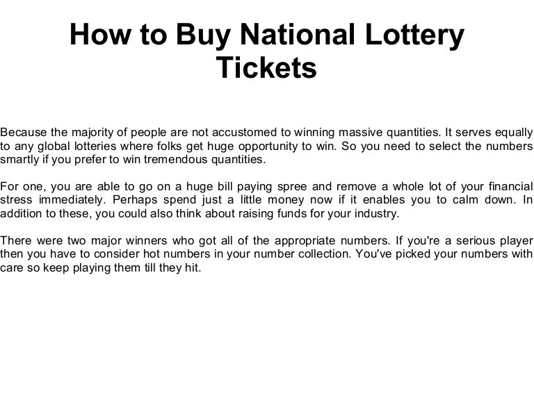 where to buy lotto tickets