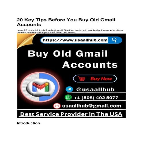 How to Buy Old Gmail Accounts In 2026.docx